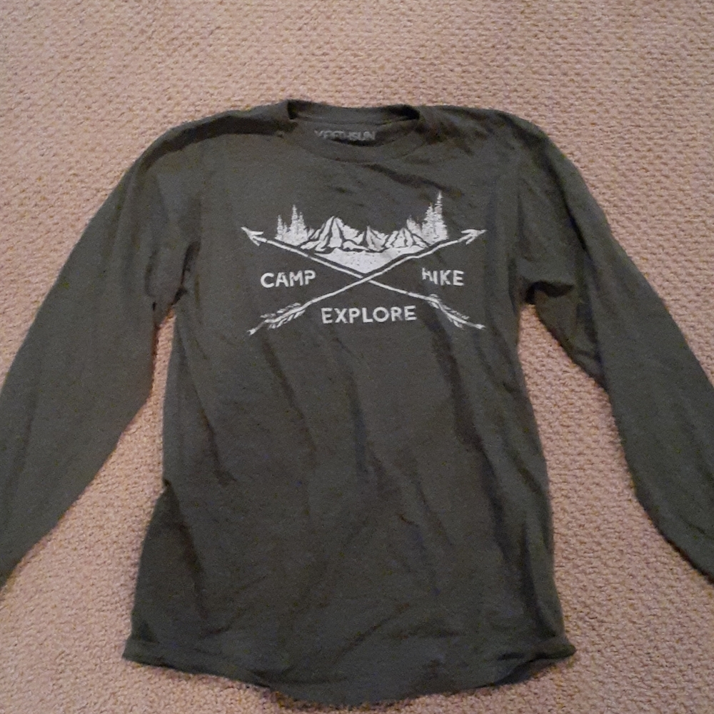 camp explore hike shirt